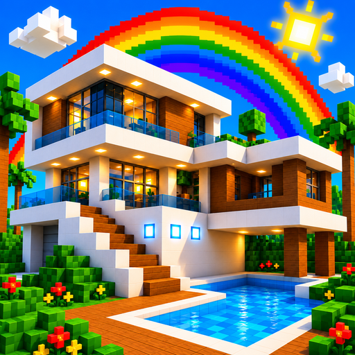 House Craft: Block Building logo