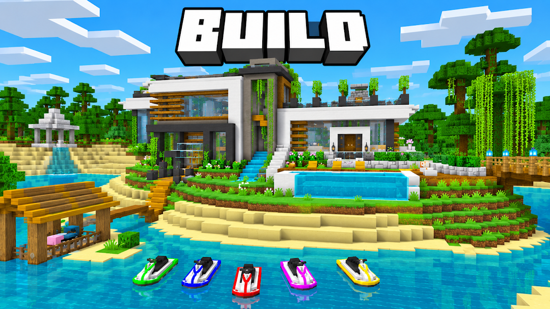 House Craft: Block Building gameplay screenshot