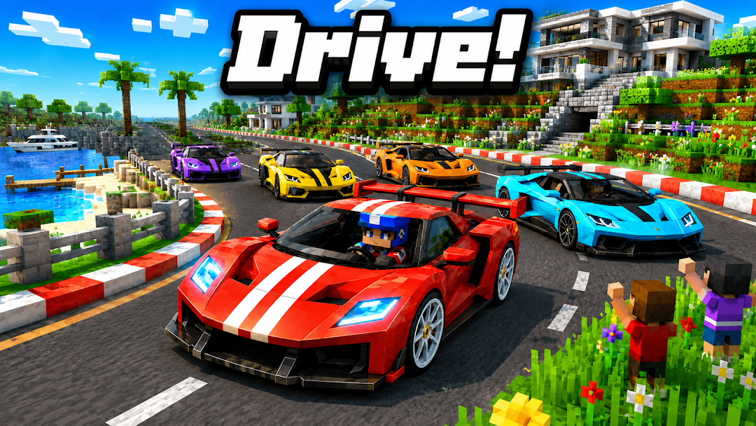 Race Craft: Car World gameplay screenshot
